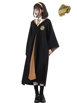 【150サイズ】ハリーポッターハッフルパフ 女性得コスプレ4点 Amazon.co.jp: [joonolu] ハリーポッター Hufflepuff